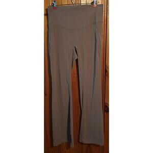 Halara women’s tan yoga high waisted wide leg with pockets size large